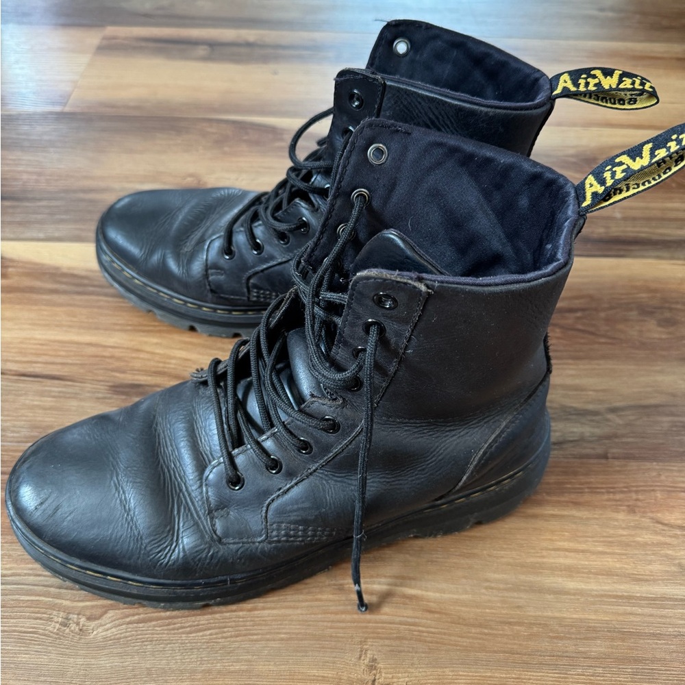 Dr. Martens Black Lace-Up Boots